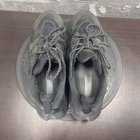 Hoka One One Anacapa 2 Low GTX Black Womens Sz 7.5B Gore-Tex Trail Running Shoes - Picture 5 of 10